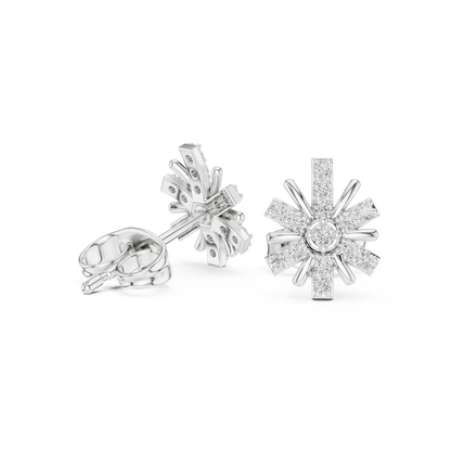 Velocity Luxe Diamond Burst Earrings Designed for High-Tech Elegance and Future-Ready Brilliance