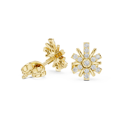 Velocity Luxe Diamond Burst Earrings Designed for High-Tech Elegance and Future-Ready Brilliance