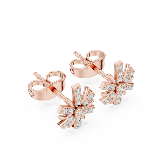 Velocity Luxe Diamond Burst Earrings Designed for High-Tech Elegance and Future-Ready Brilliance