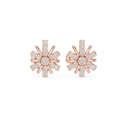 Velocity Luxe Diamond Burst Earrings Designed for High-Tech Elegance and Future-Ready Brilliance