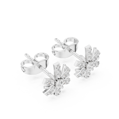 Velocity Luxe Diamond Burst Earrings Designed for High-Tech Elegance and Future-Ready Brilliance