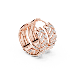 Sovereign Prism Radiance Loop - Opulent Crown Mirror Flux - Five-Frame Starlit Hoops Rise