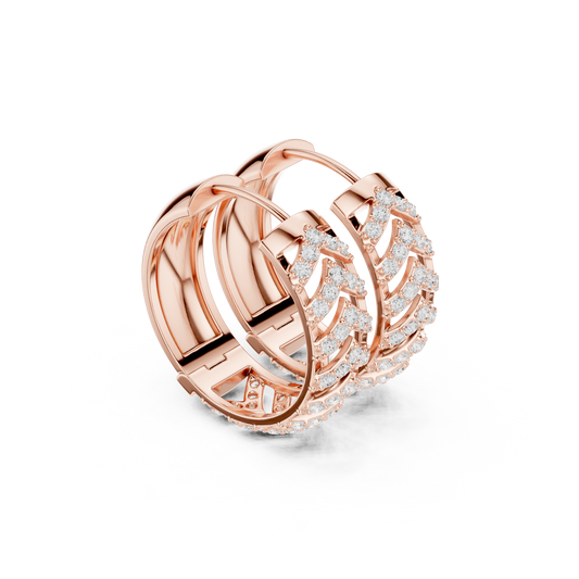 Sovereign Prism Radiance Loop - Opulent Crown Mirror Flux - Five-Frame Starlit Hoops Rise