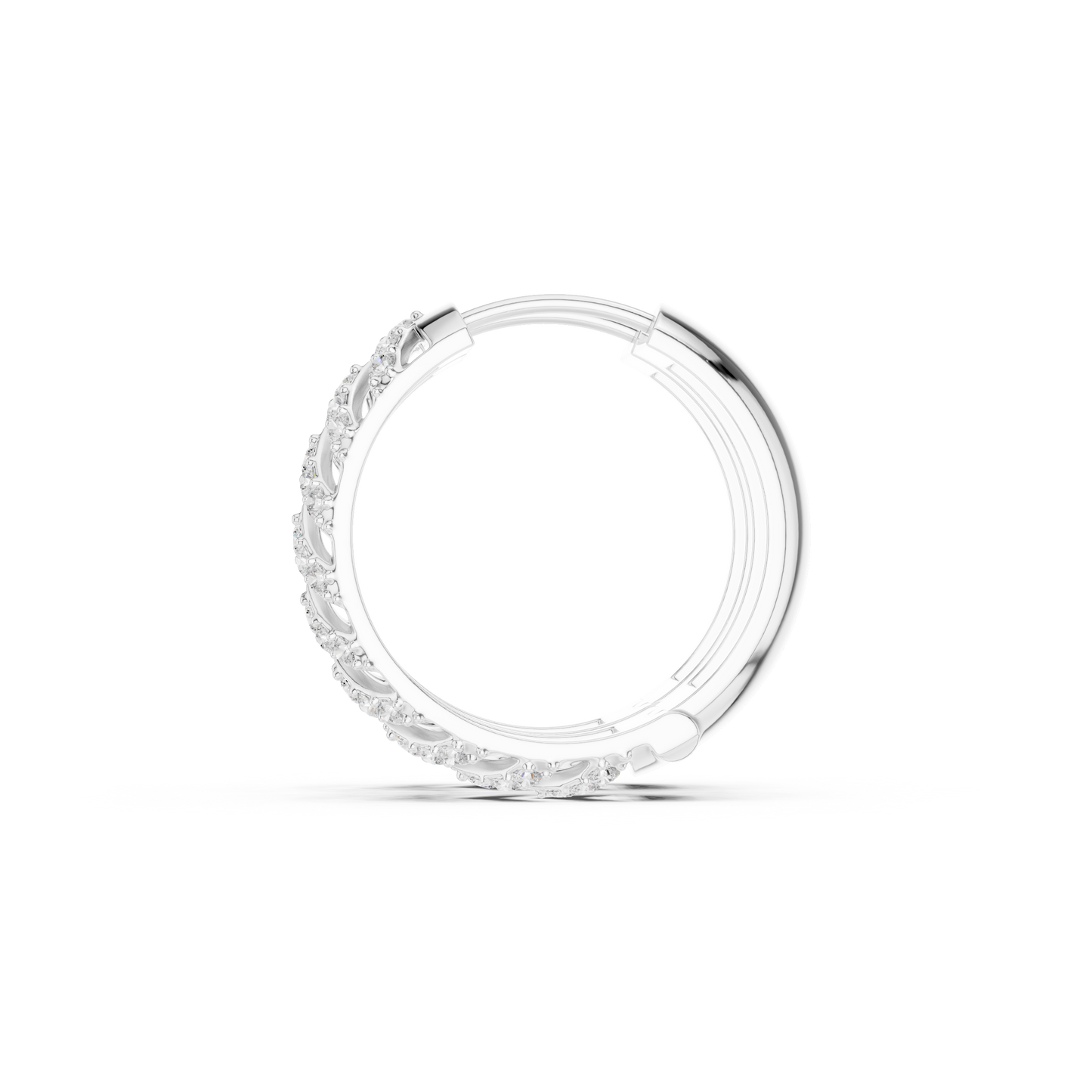 Sovereign Prism Radiance Loop - Opulent Crown Mirror Flux - Five-Frame Starlit Hoops Rise