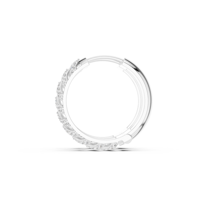 Sovereign Prism Radiance Loop - Opulent Crown Mirror Flux - Five-Frame Starlit Hoops Rise