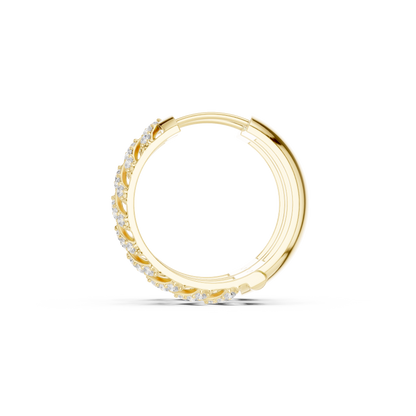 Sovereign Prism Radiance Loop - Opulent Crown Mirror Flux - Five-Frame Starlit Hoops Rise