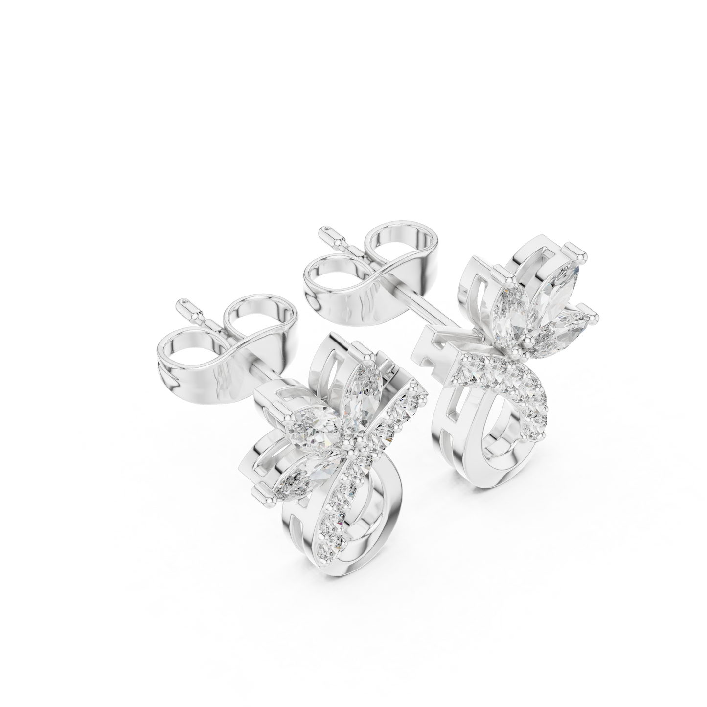 Vervain Petal Orbit — Crystalcrest Halo Twist — Dreams Take Shape In Brilliance - Gift For Her
