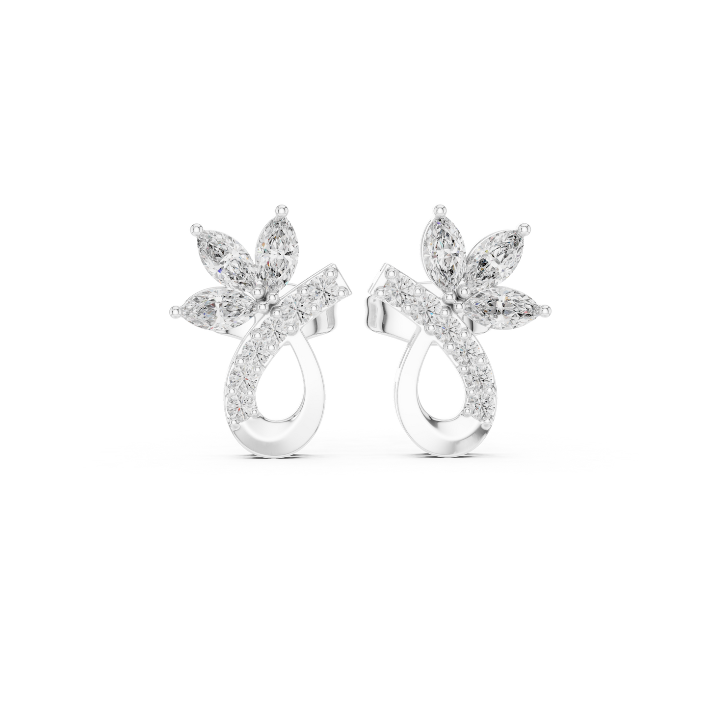 Vervain Petal Orbit — Crystalcrest Halo Twist — Dreams Take Shape In Brilliance - Gift For Her