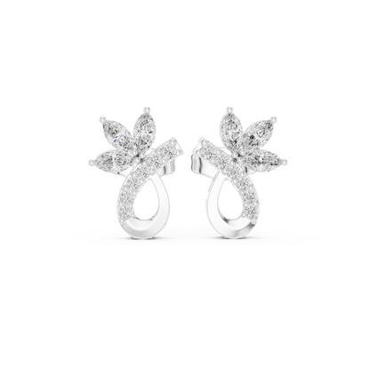 Vervain Petal Orbit — Crystalcrest Halo Twist — Dreams Take Shape In Brilliance - Gift For Her