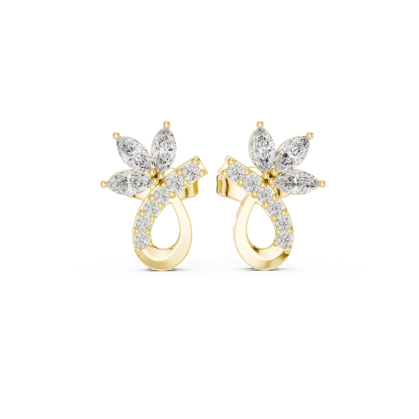 Vervain Petal Orbit — Crystalcrest Halo Twist — Dreams Take Shape In Brilliance - Gift For Her