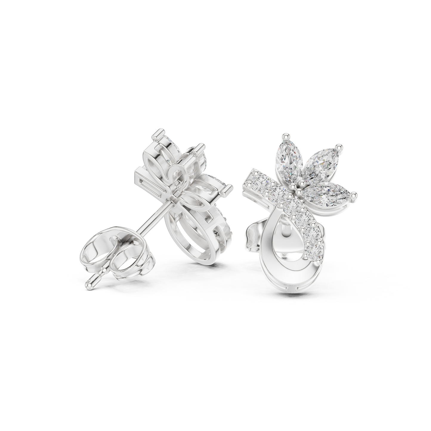 Vervain Petal Orbit — Crystalcrest Halo Twist — Dreams Take Shape In Brilliance - Gift For Her
