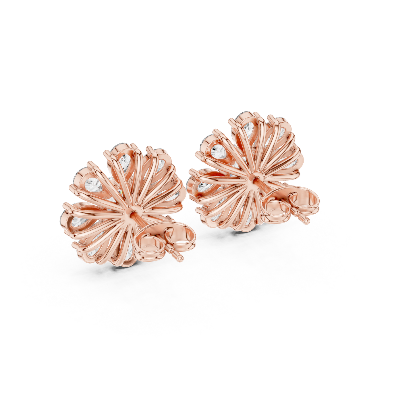 Virellon StarFloret – Pulse-Carved Diamond Bloom in Astral Luxe Setting - Engagement Gift For Her