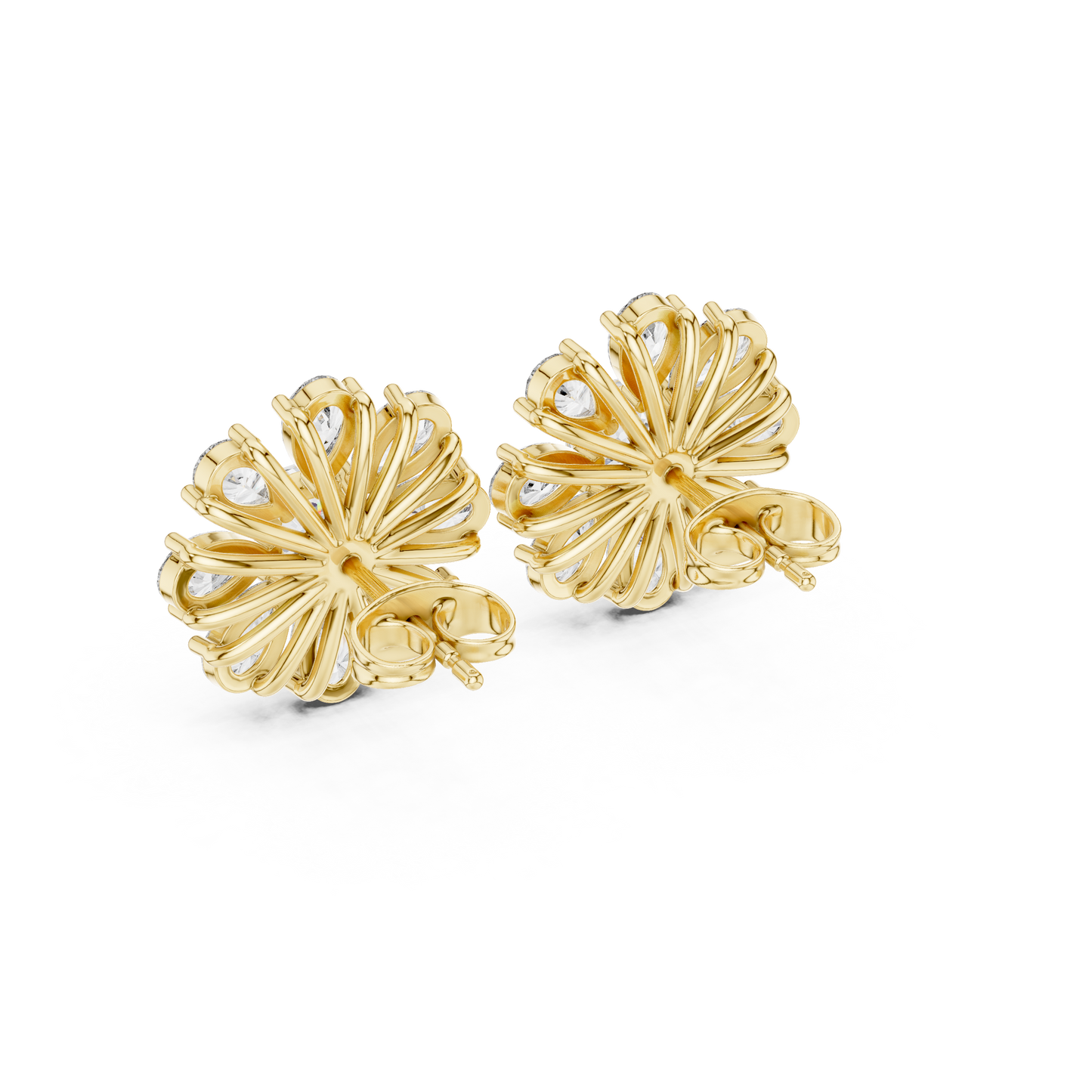 Virellon StarFloret – Pulse-Carved Diamond Bloom in Astral Luxe Setting - Engagement Gift For Her