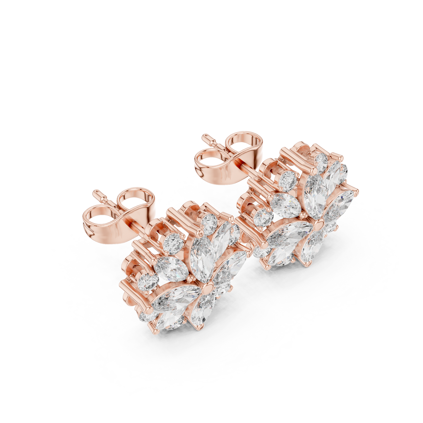 Something Sparkle", Moissanite Diamond, Last-Minute, Wedding Day Jewelry, Bridal Studs - Ultimate Anniversary Gift-Fine Jewelry