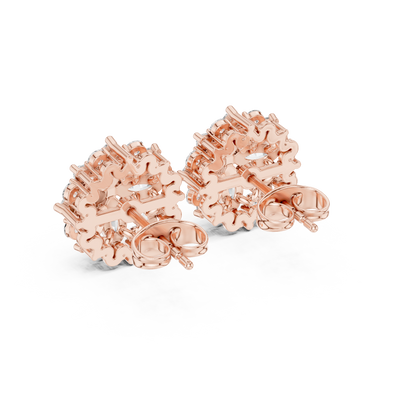 Something Sparkle", Moissanite Diamond, Last-Minute, Wedding Day Jewelry, Bridal Studs - Ultimate Anniversary Gift-Fine Jewelry