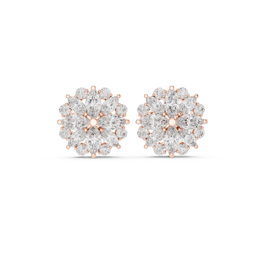 Something Sparkle", Moissanite Diamond, Last-Minute, Wedding Day Jewelry, Bridal Studs - Ultimate Anniversary Gift-Fine Jewelry