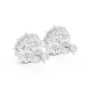 Something Sparkle", Moissanite Diamond, Last-Minute, Wedding Day Jewelry, Bridal Studs - Ultimate Anniversary Gift-Fine Jewelry