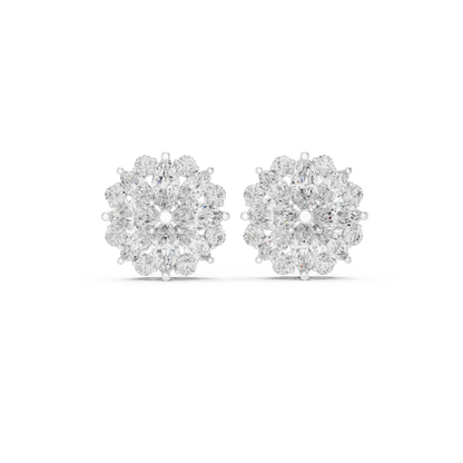 Something Sparkle", Moissanite Diamond, Last-Minute, Wedding Day Jewelry, Bridal Studs - Ultimate Anniversary Gift-Fine Jewelry