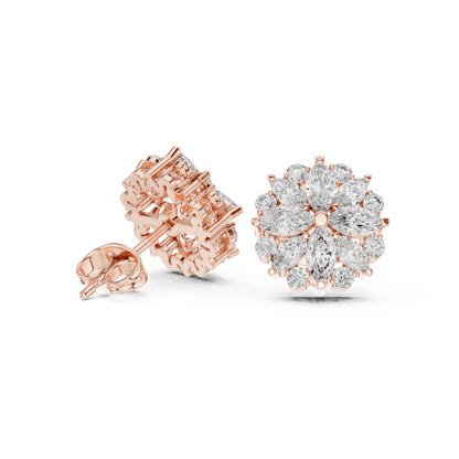 Something Sparkle", Moissanite Diamond, Last-Minute, Wedding Day Jewelry, Bridal Studs - Ultimate Anniversary Gift-Fine Jewelry