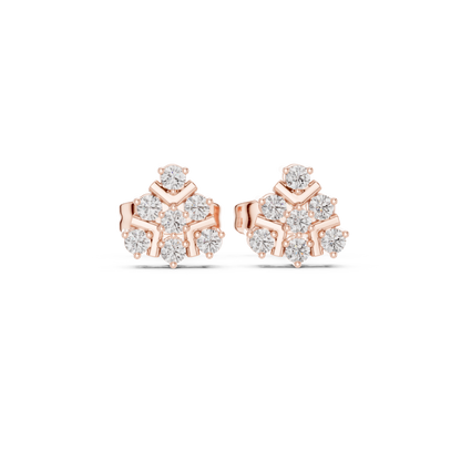 Quiet Wealth Diamond Stud Earrings | Modern Heirloom Jewelry | Discrete Luxury Diamond Stud Earrings | Elite Design Language