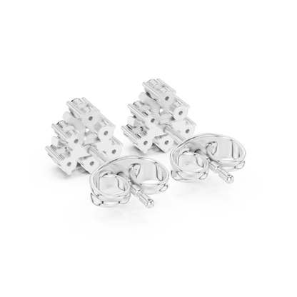 Quiet Wealth Diamond Stud Earrings | Modern Heirloom Jewelry | Discrete Luxury Diamond Stud Earrings | Elite Design Language