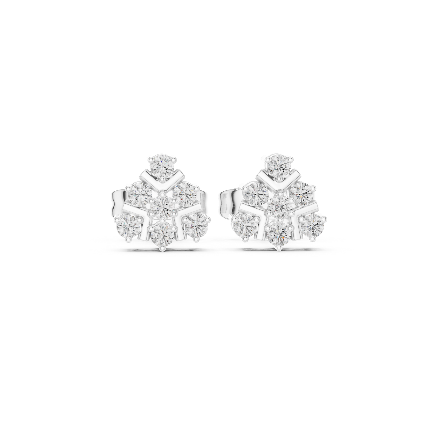 Quiet Wealth Diamond Stud Earrings | Modern Heirloom Jewelry | Discrete Luxury Diamond Stud Earrings | Elite Design Language