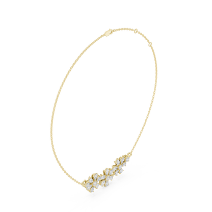 Premium Triple Tone Diamond Mangal Sutra Combo Handcrafted Bridal Statement Necklace Design