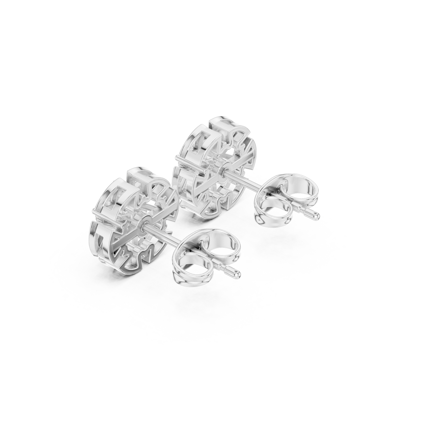 Ultra-Premium Diamond Flower Stud Earrings – Signature Design - Designer Diamond Flower Stud Earrings – Exclusive Look