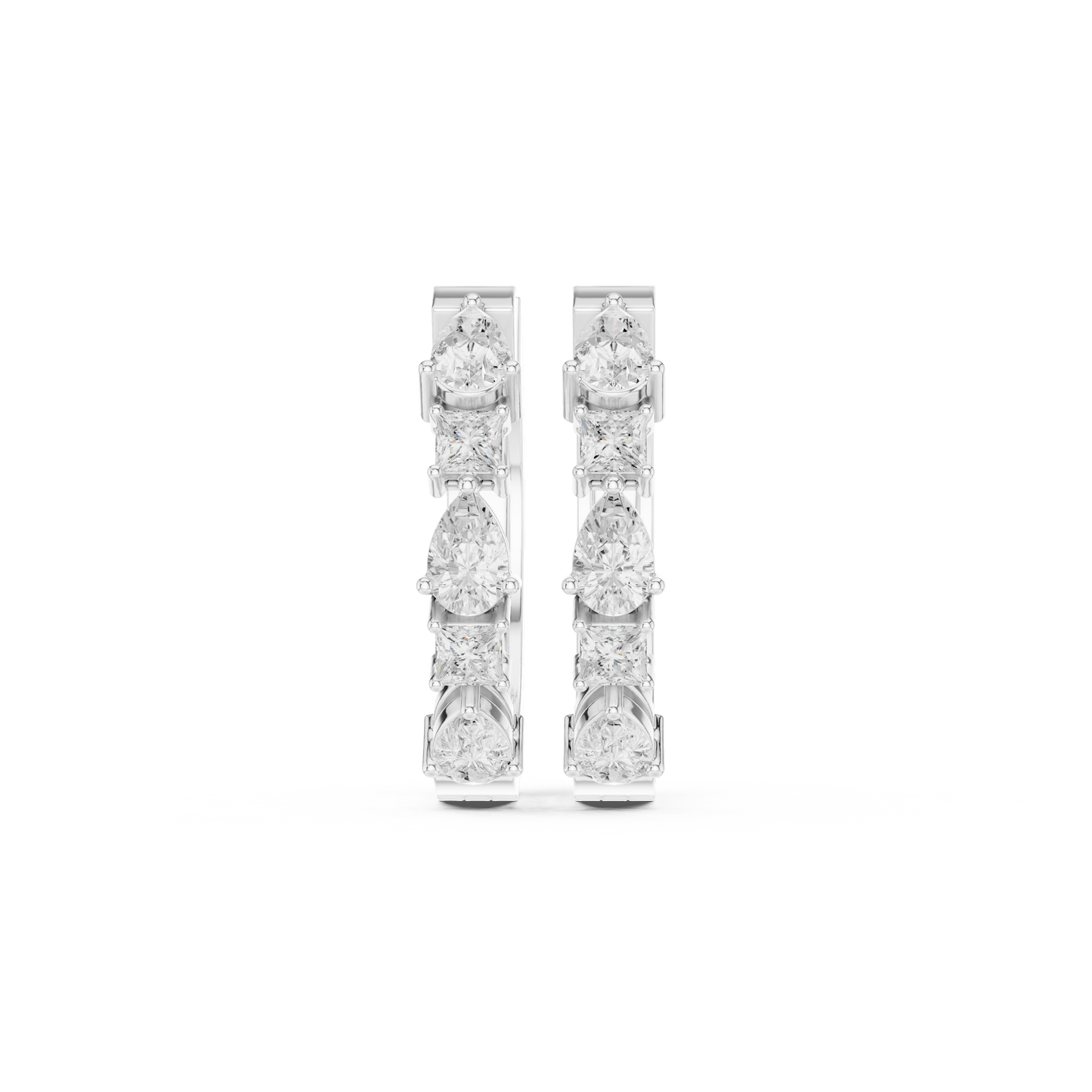 Celebrity Style Diamond Hoop Earrings | Red Carpet Jewelry | Flagship Diamond Hoop Earrings – Signature High Jewelry