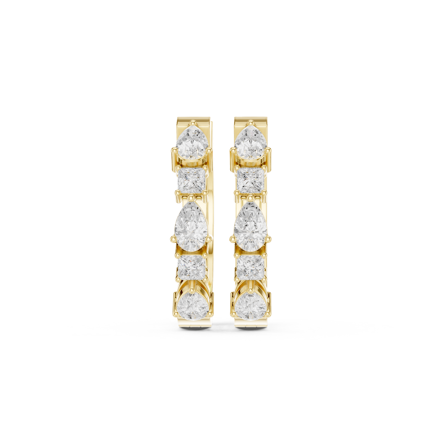 Celebrity Style Diamond Hoop Earrings | Red Carpet Jewelry | Flagship Diamond Hoop Earrings – Signature High Jewelry