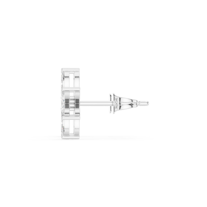 Inherited Luxury Floral Diamond Stud Earrings - Unspoken Opulence Marquise Diamond Cluster Studs - Moonlight Wealth Marquise Diamond Butterfly Studs