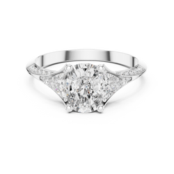 A detailed view focusing on the inner shank stamp showing 14K gold hallmark quality assurance alongside the high-polish finish of the solid gold band, giving buyers complete transparency and trust in authentic fine jewelry quality.

