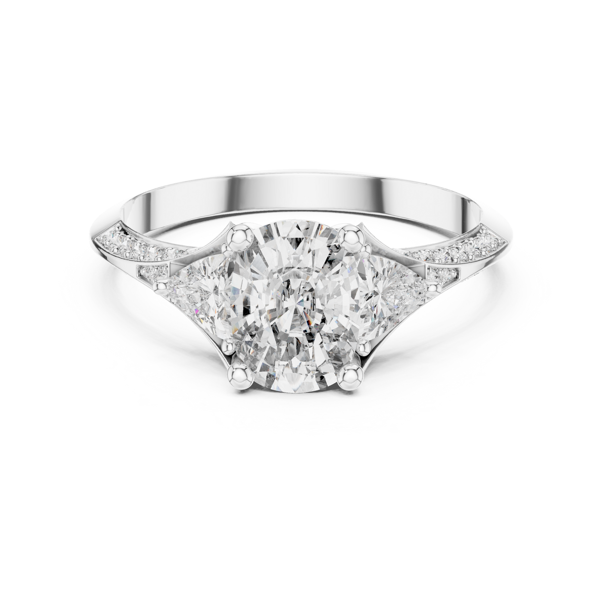 A detailed view focusing on the inner shank stamp showing 14K gold hallmark quality assurance alongside the high-polish finish of the solid gold band, giving buyers complete transparency and trust in authentic fine jewelry quality.

