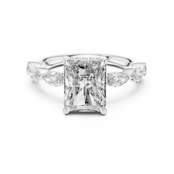 Angle 5 Hallmark Stamp View showing the inner ring band stamped with 14K authenticity hallmark and HB Prestige Jewels signature craftsmanship on smooth solid gold surface.

