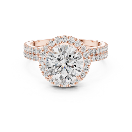 Regal Diamond Halo - Quiet Grandeur Forever - Luminous Halo Craft - Refinement In Every Detail