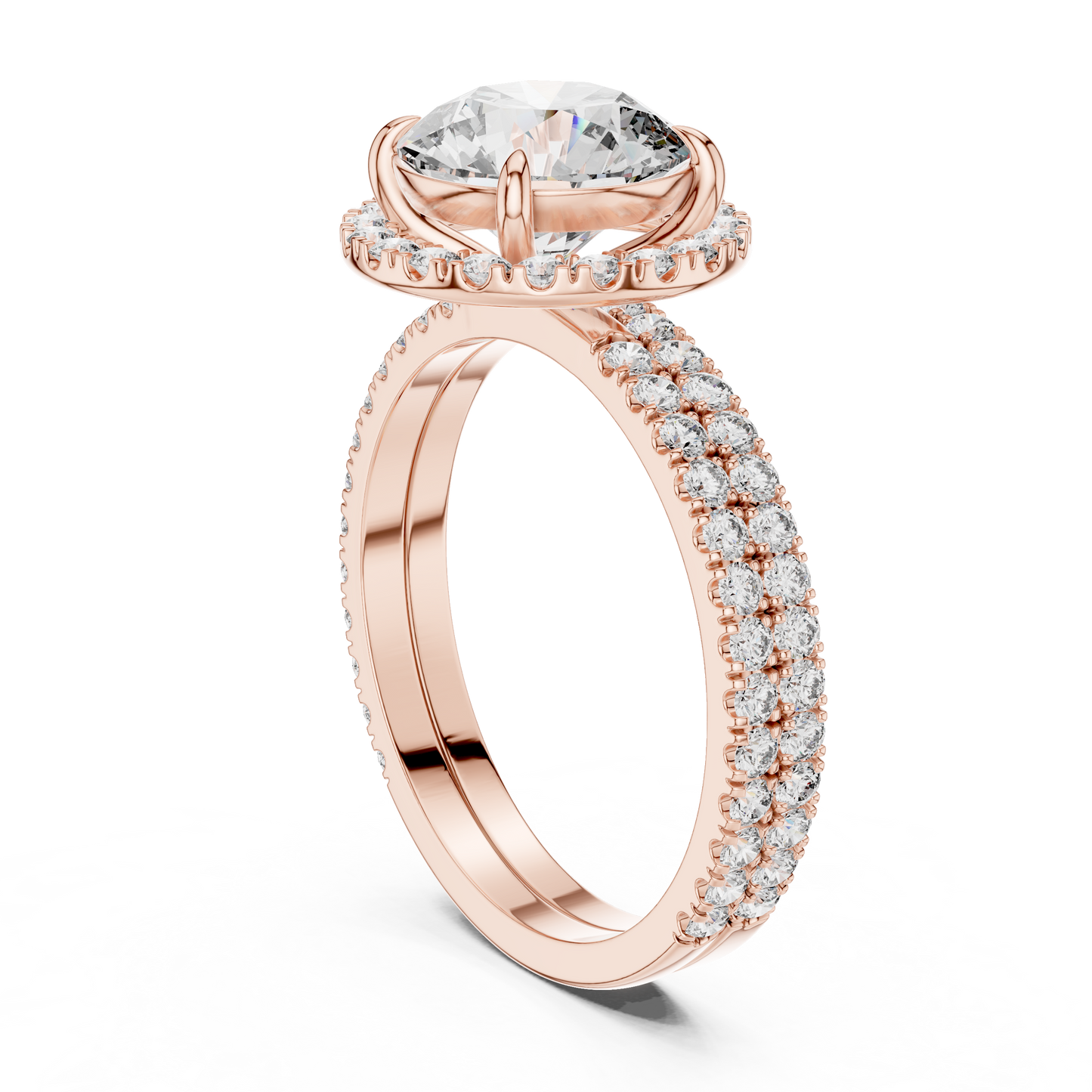Regal Diamond Halo - Quiet Grandeur Forever - Luminous Halo Craft - Refinement In Every Detail