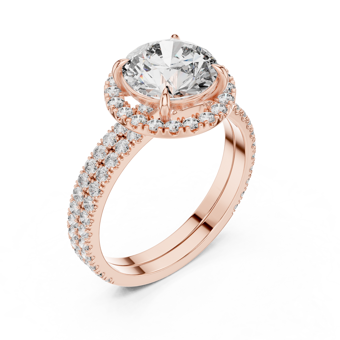 Regal Diamond Halo - Quiet Grandeur Forever - Luminous Halo Craft - Refinement In Every Detail