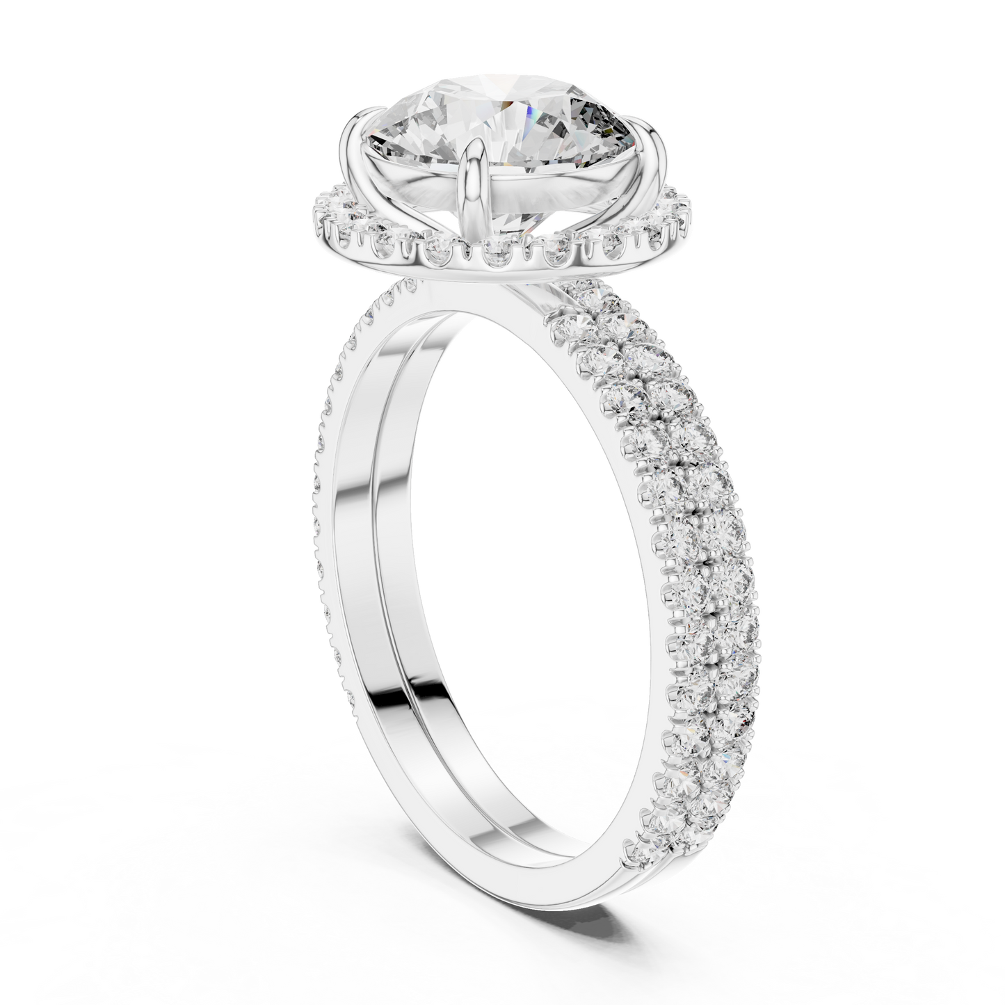 Regal Diamond Halo - Quiet Grandeur Forever - Luminous Halo Craft - Refinement In Every Detail
