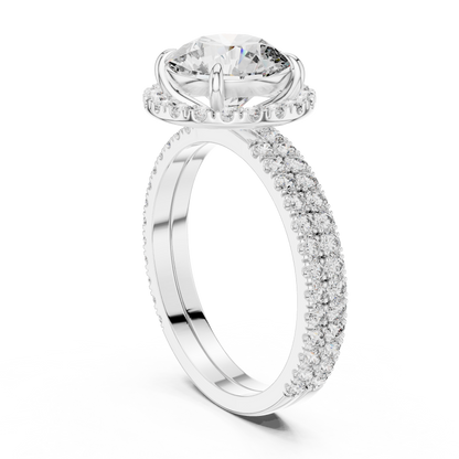 Regal Diamond Halo - Quiet Grandeur Forever - Luminous Halo Craft - Refinement In Every Detail