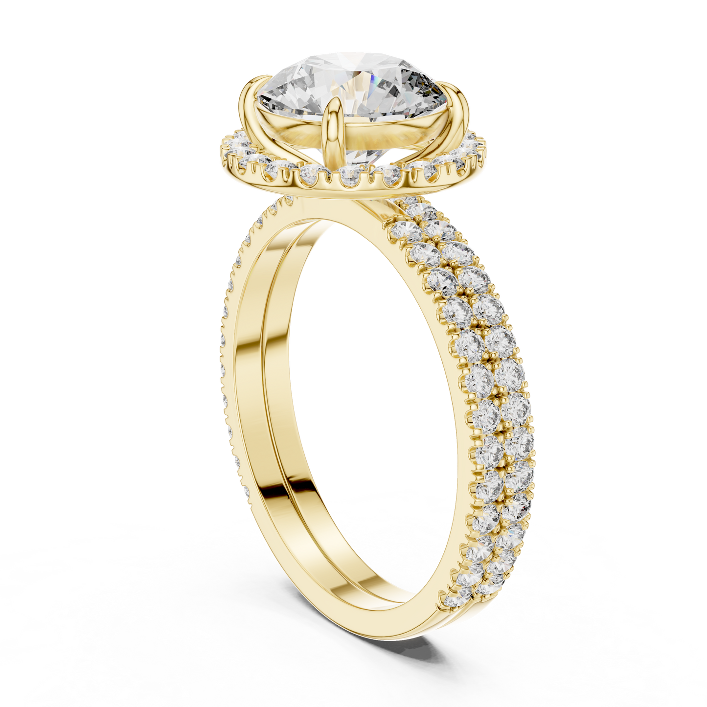 Regal Diamond Halo - Quiet Grandeur Forever - Luminous Halo Craft - Refinement In Every Detail