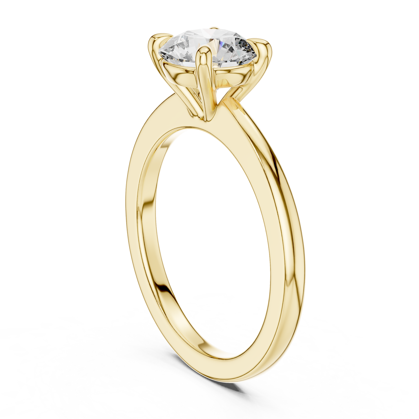 Undeniable Diamond Command - Sculpted Silver Gold Plated  Precision - Exclusivity In Every Angle