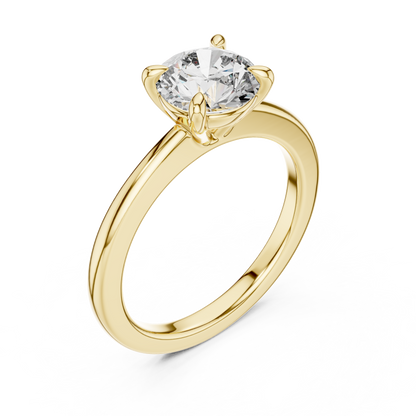 Undeniable Diamond Command - Sculpted Silver Gold Plated  Precision - Exclusivity In Every Angle