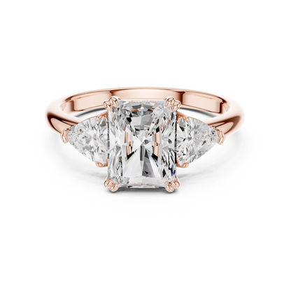 Timeless Luxury Engagement Ring Radiant Emerald Cut Design Luxury That Defines Your Forever