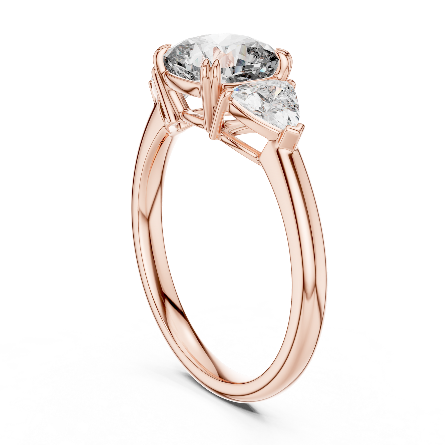Maison Crafted Diamond Ring | Cushion Three Stone | An Icon Of Everlasting Desire