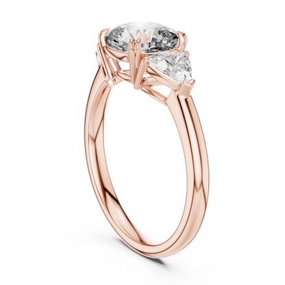 Maison Crafted Diamond Ring | Cushion Three Stone | An Icon Of Everlasting Desire