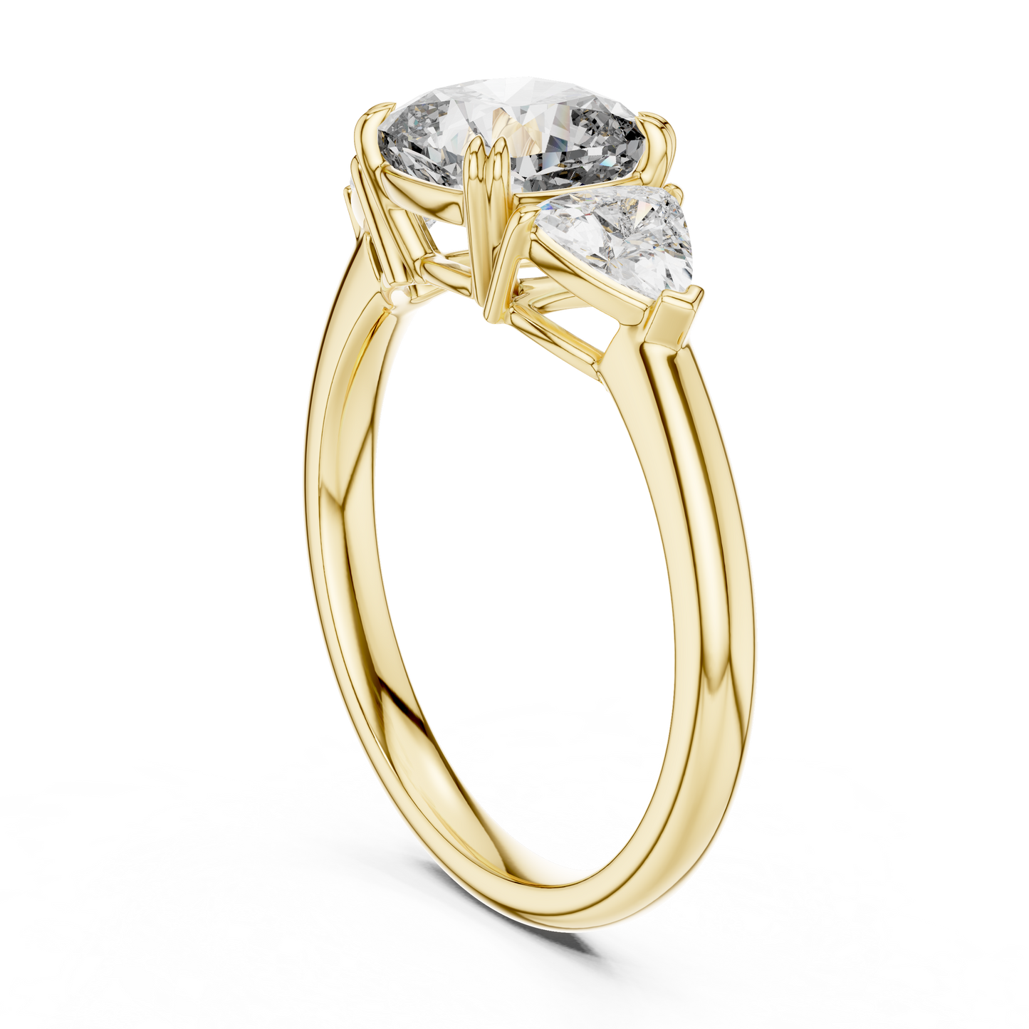 Maison Crafted Diamond Ring | Cushion Three Stone | An Icon Of Everlasting Desire
