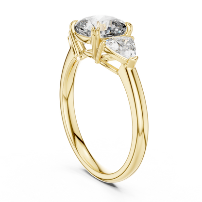 Maison Crafted Diamond Ring | Cushion Three Stone | An Icon Of Everlasting Desire