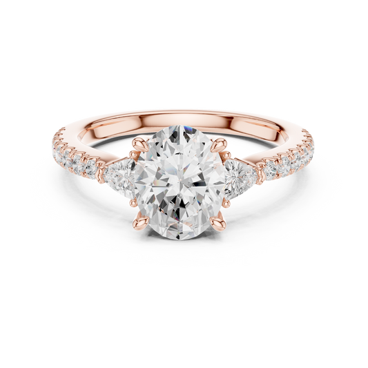 Oval Solitaire Diamond Ring | Fine Gold Craftsmanship | Iconic Engagement Jewelry Masterpiece