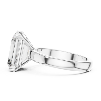 One Of A Kind Ring | Emerald Diamond Magnificence | Luxury Reserved For Eternity