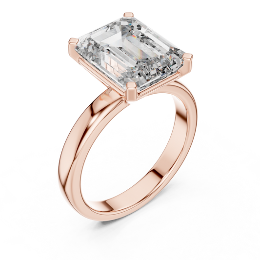 One Of A Kind Ring | Emerald Diamond Magnificence | Luxury Reserved For Eternity